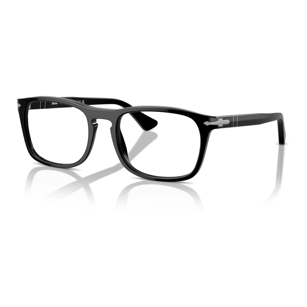 Persol Unisex Black Glasses Medium