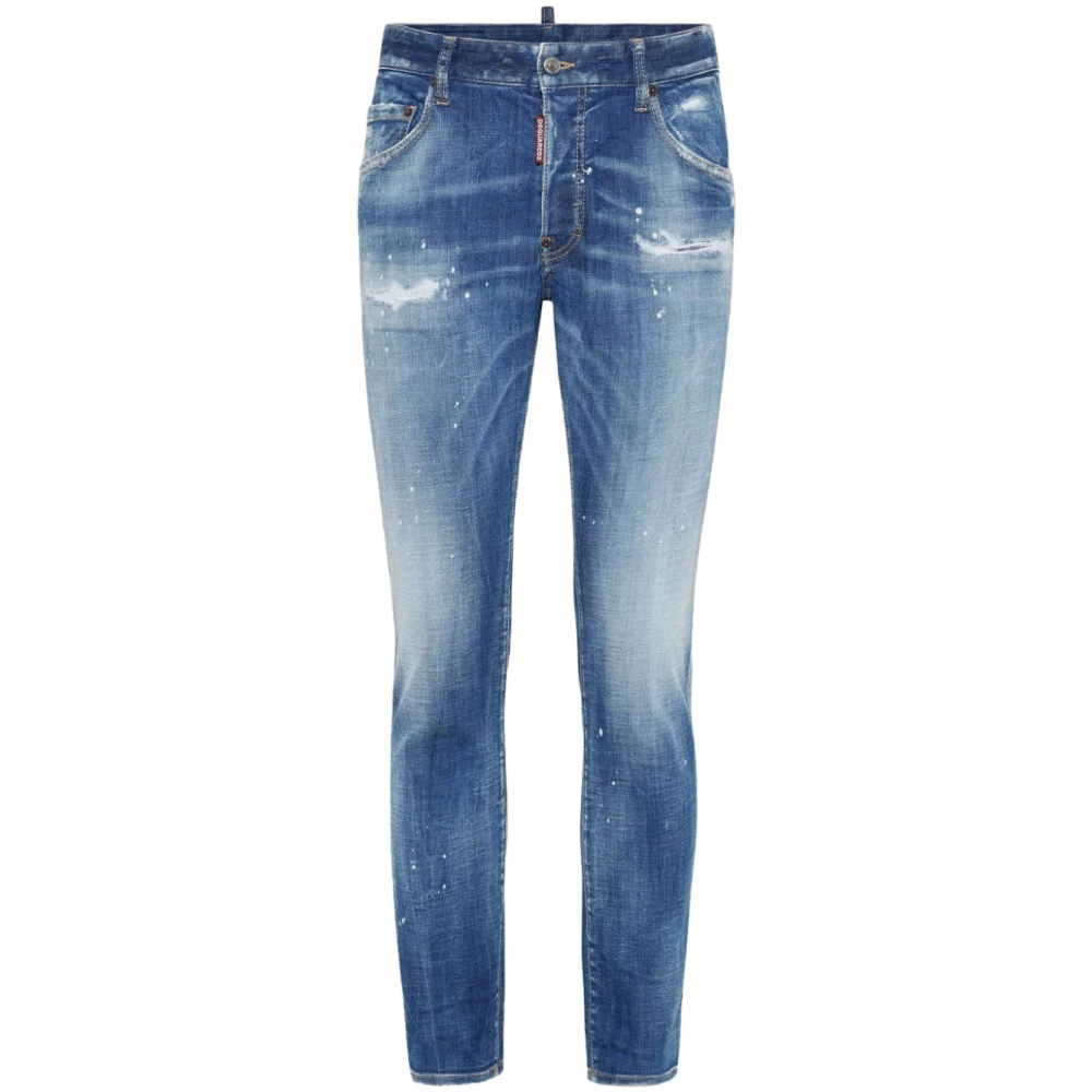 Dsquared2 Men's Blue Slim-Fit Jeans 3XL