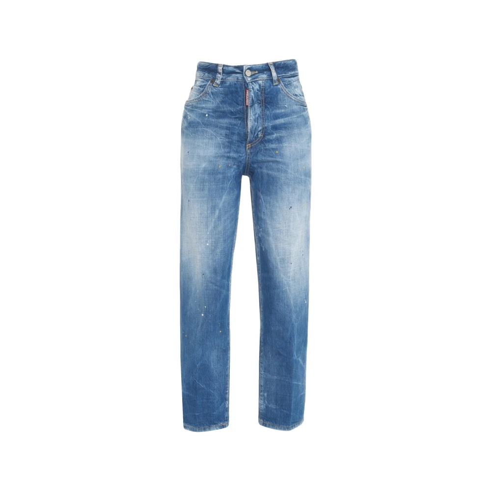 Dsquared2 Women's Blue Straight Jeans 2XS