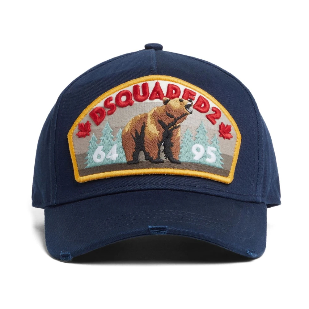 Dsquared2 Men's Blue Caps