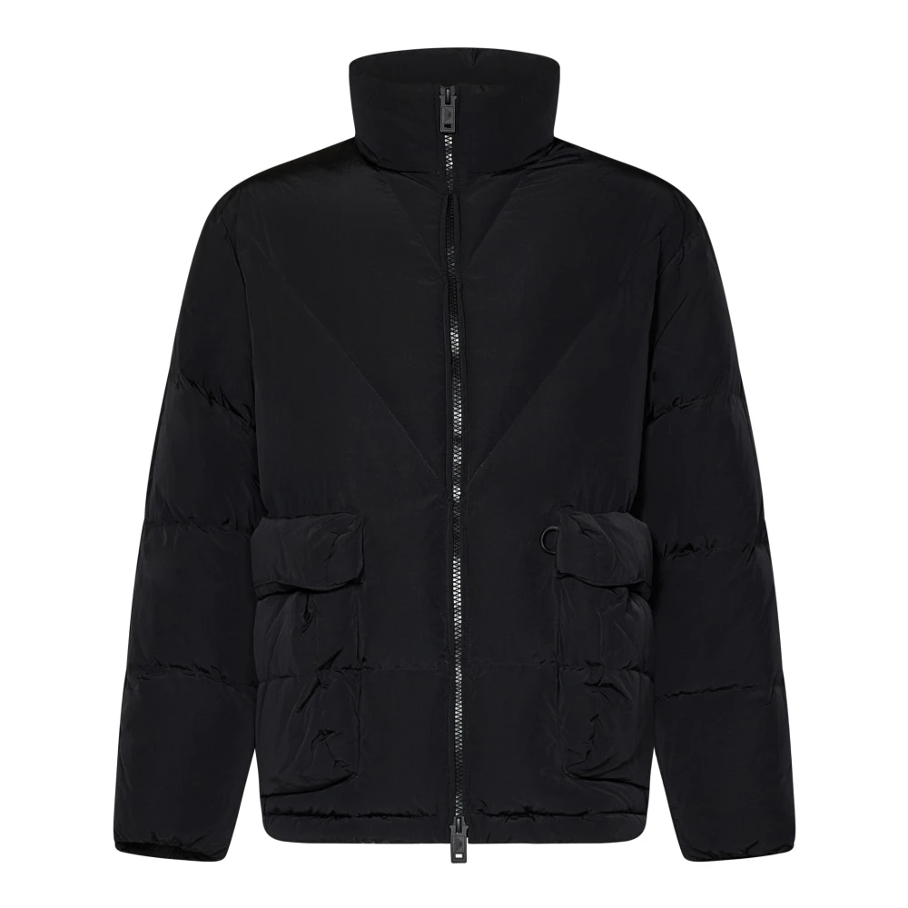 Emporio Armani Men's Black Down Jackets Large