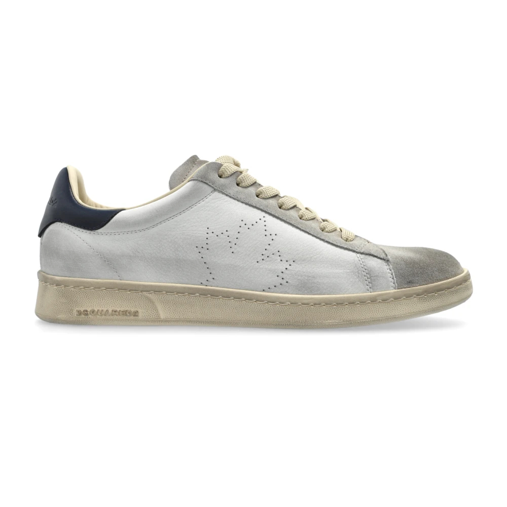 Dsquared2 Men's Gray Sneakers Size 9 Uk