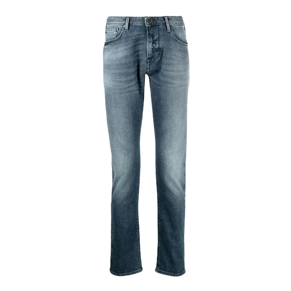 Emporio Armani Men's Blue Slim-Fit Jeans W33