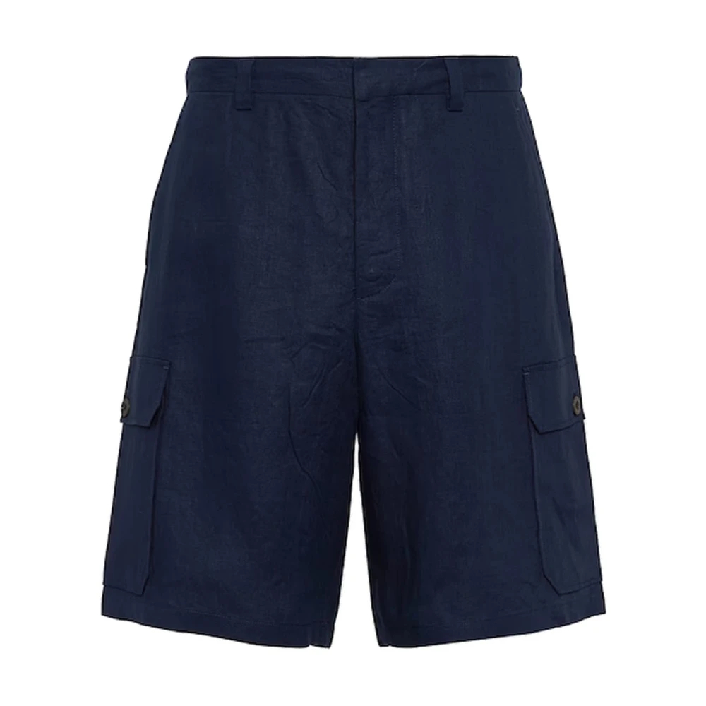 Prada Men's Blue Casual Shorts Large