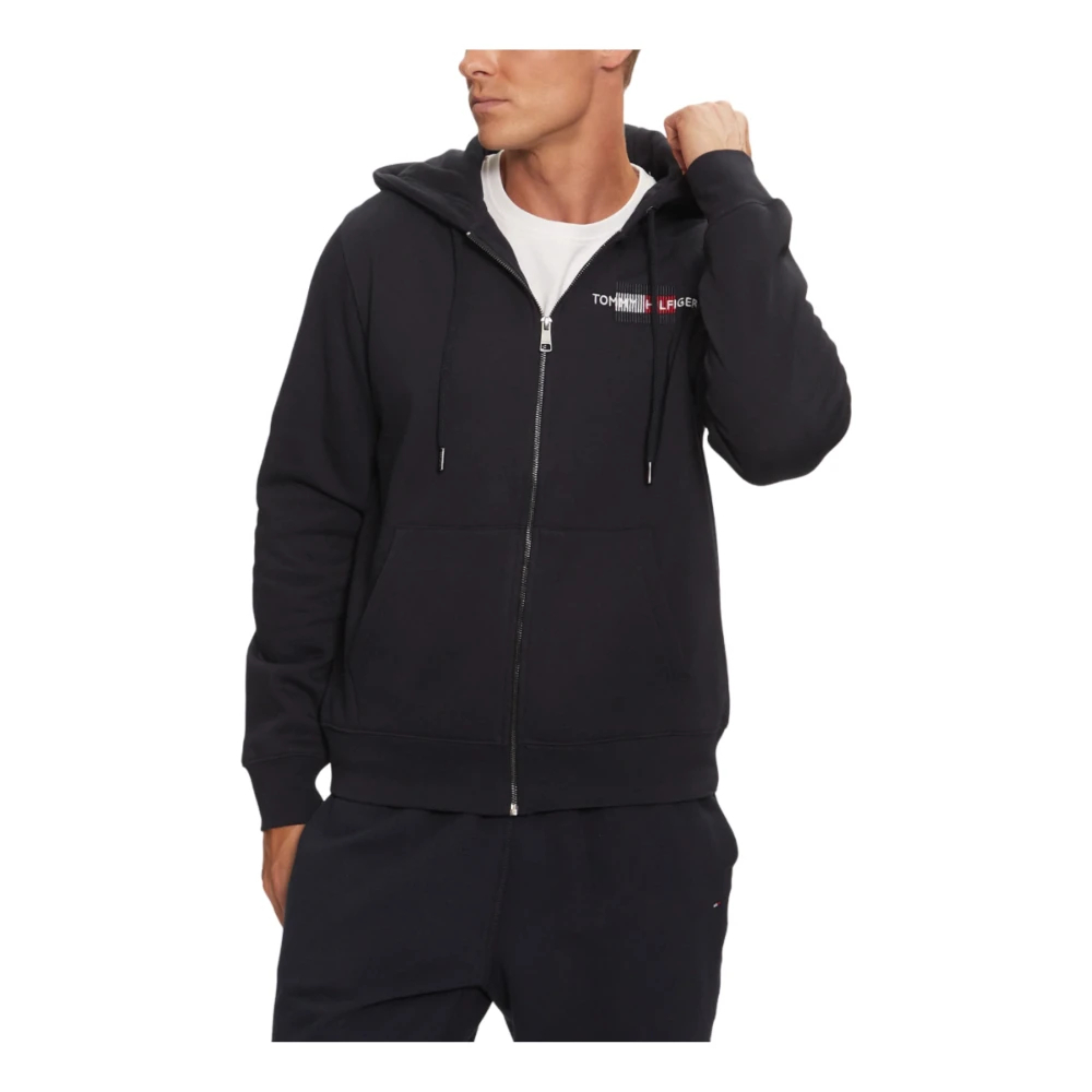 Tommy Hilfiger Men's Blue Zip-Throughs 2XL