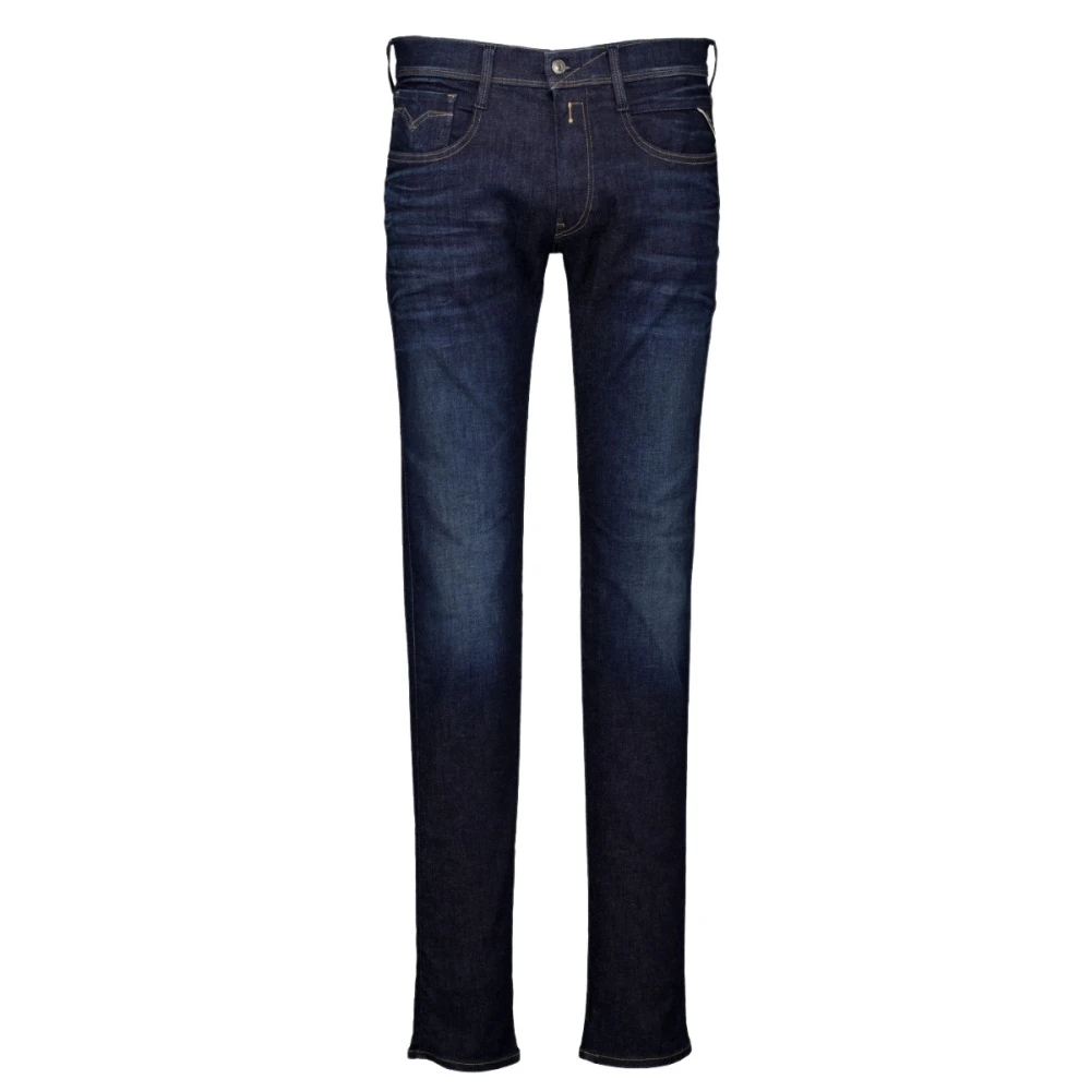 Replay Men's Blue Slim-Fit Jeans W38 L34
