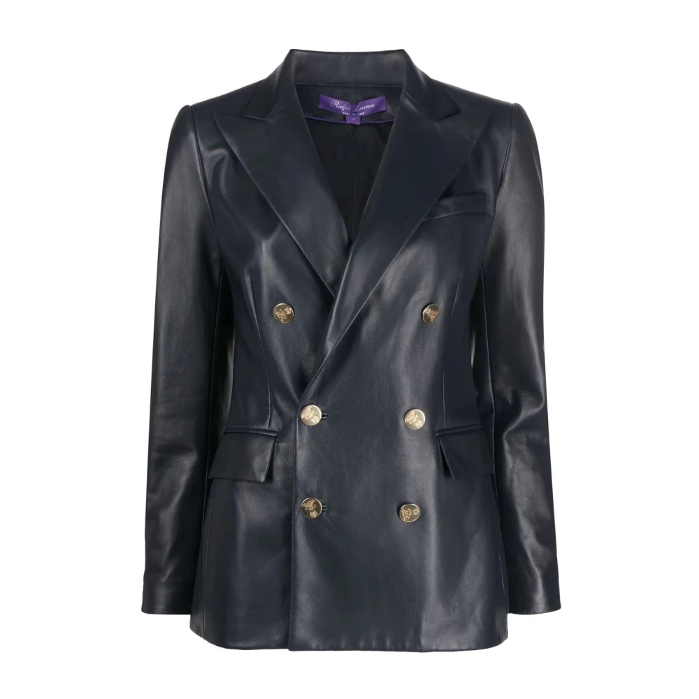 Ralph Lauren Women's Blue Blazers Medium