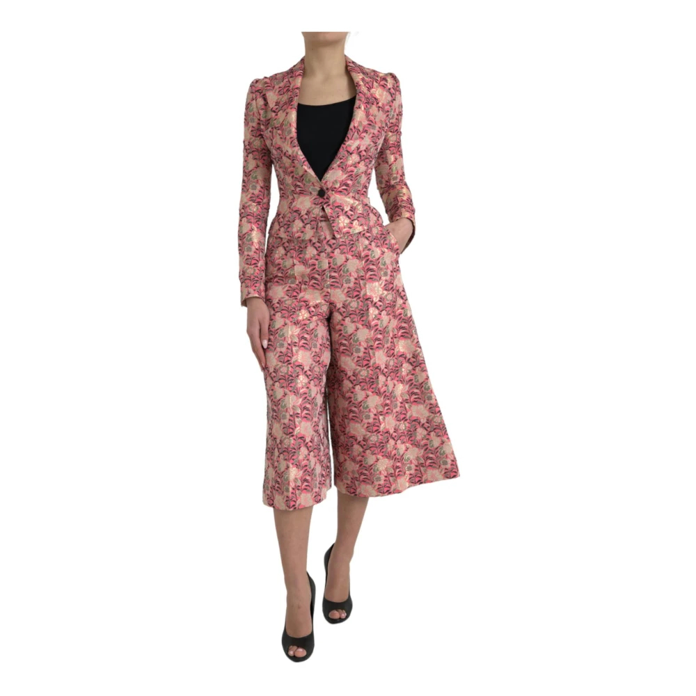 Dolce & Gabbana Women's Pink Jumpsuits Extra Small