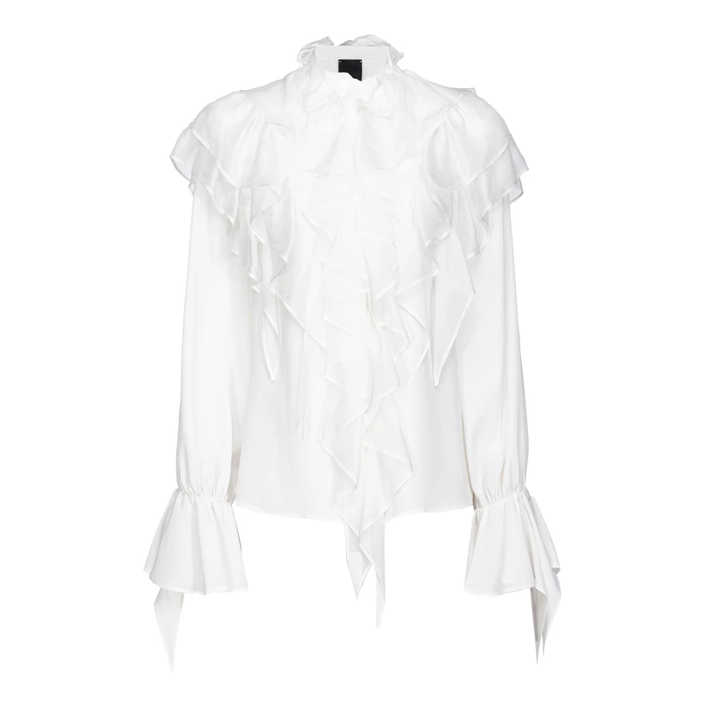 Pinko Women's White Blouses Extra Small