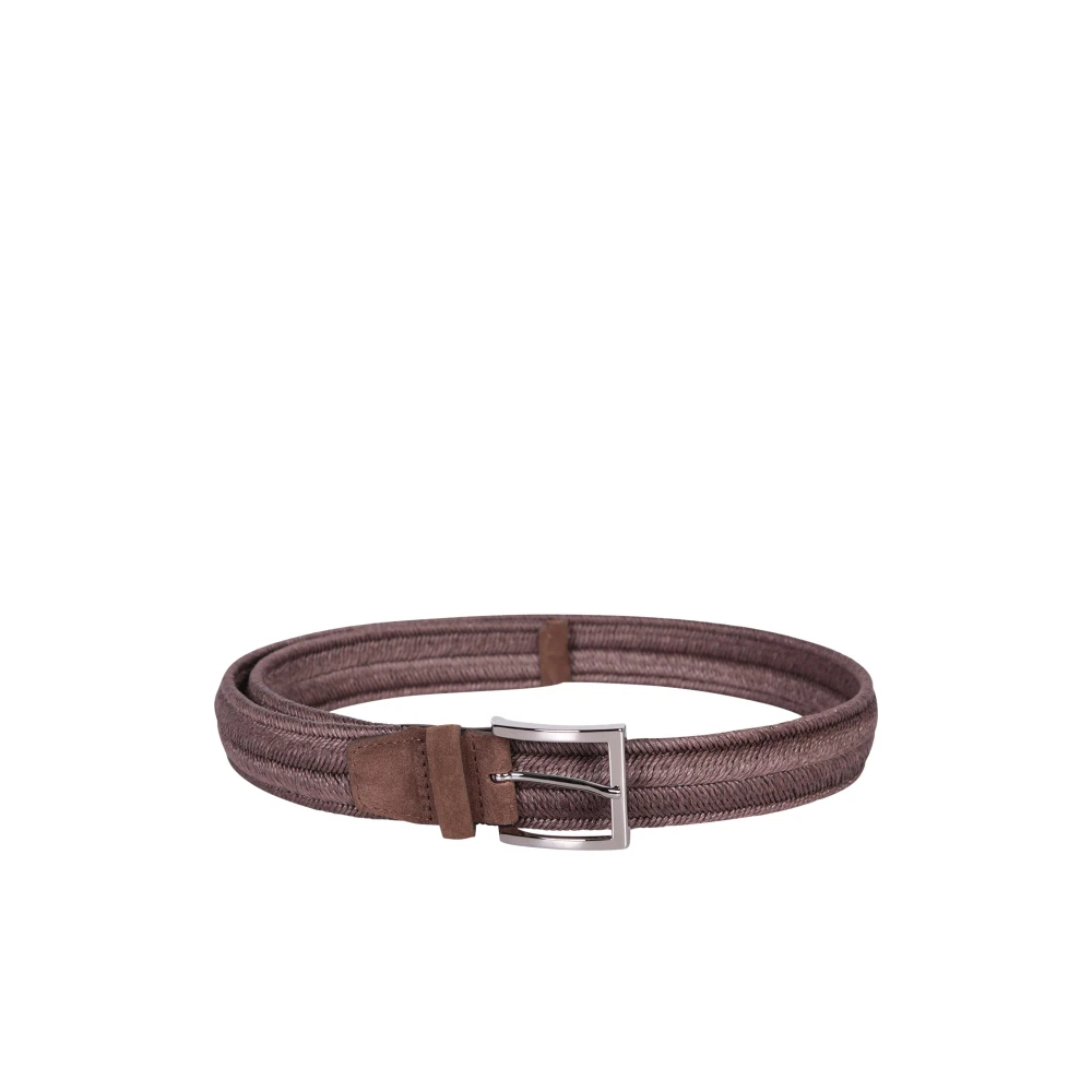 Orciani Men's Brown Belts Medium