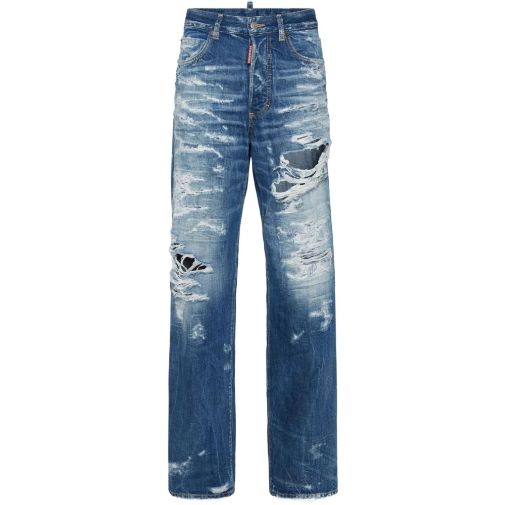 Dsquared2 Women's Blue Straight Jeans 2XS