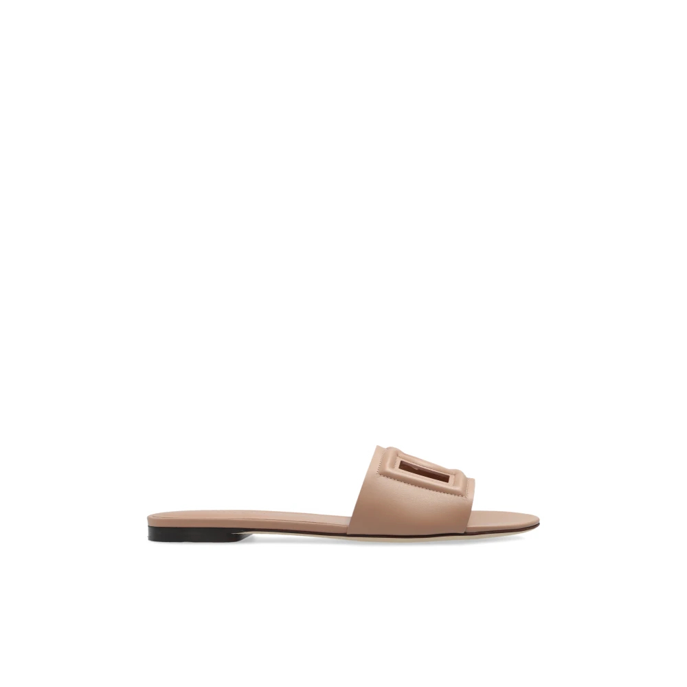 Dolce & Gabbana Women's Beige Sliders Size 5