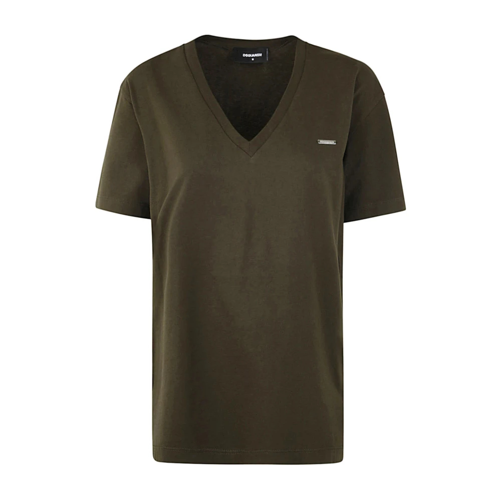Dsquared2 Men's Green T-Shirts Extra Small