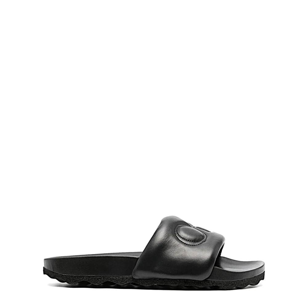 Off White Men's Black Sliders Size 5 Uk