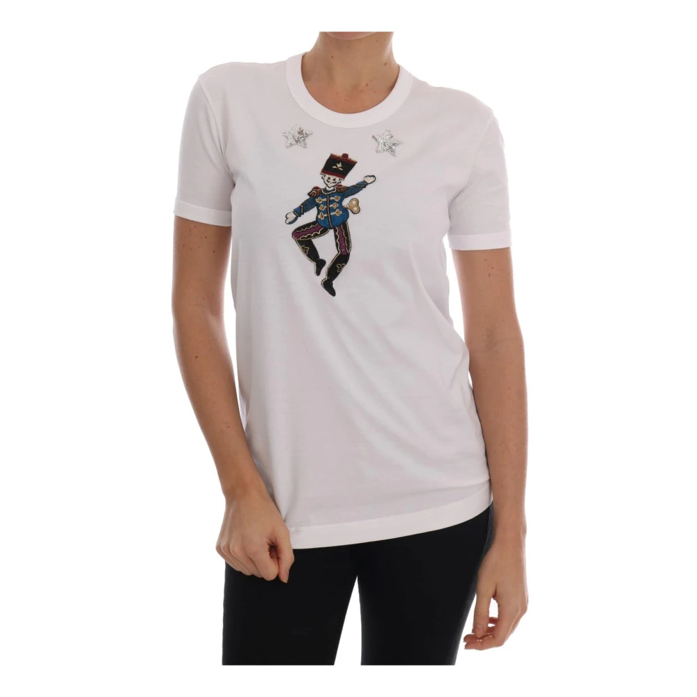 Dolce & Gabbana Women's White T-Shirts 3XS