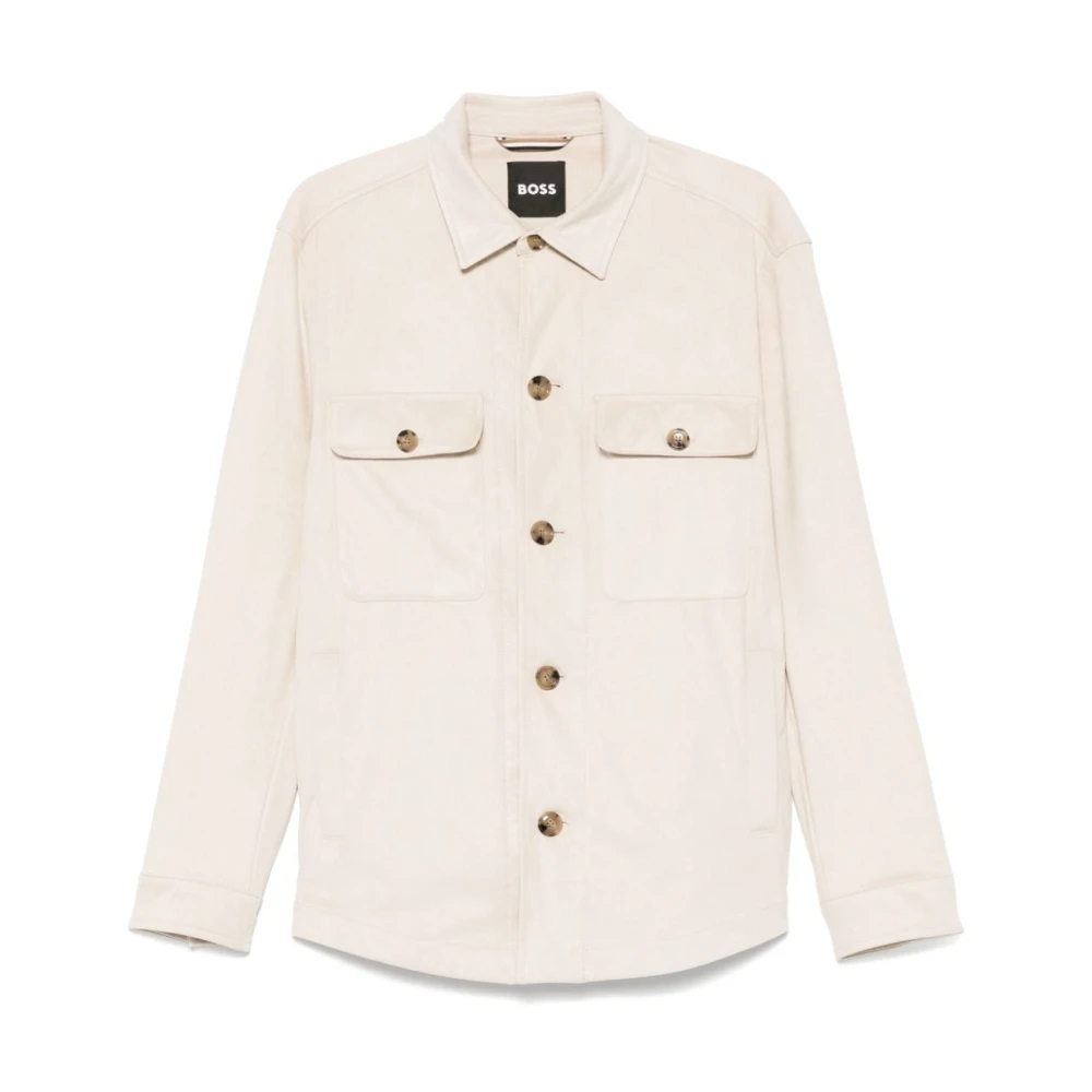 Hugo Boss Men's Beige Light Jackets Medium