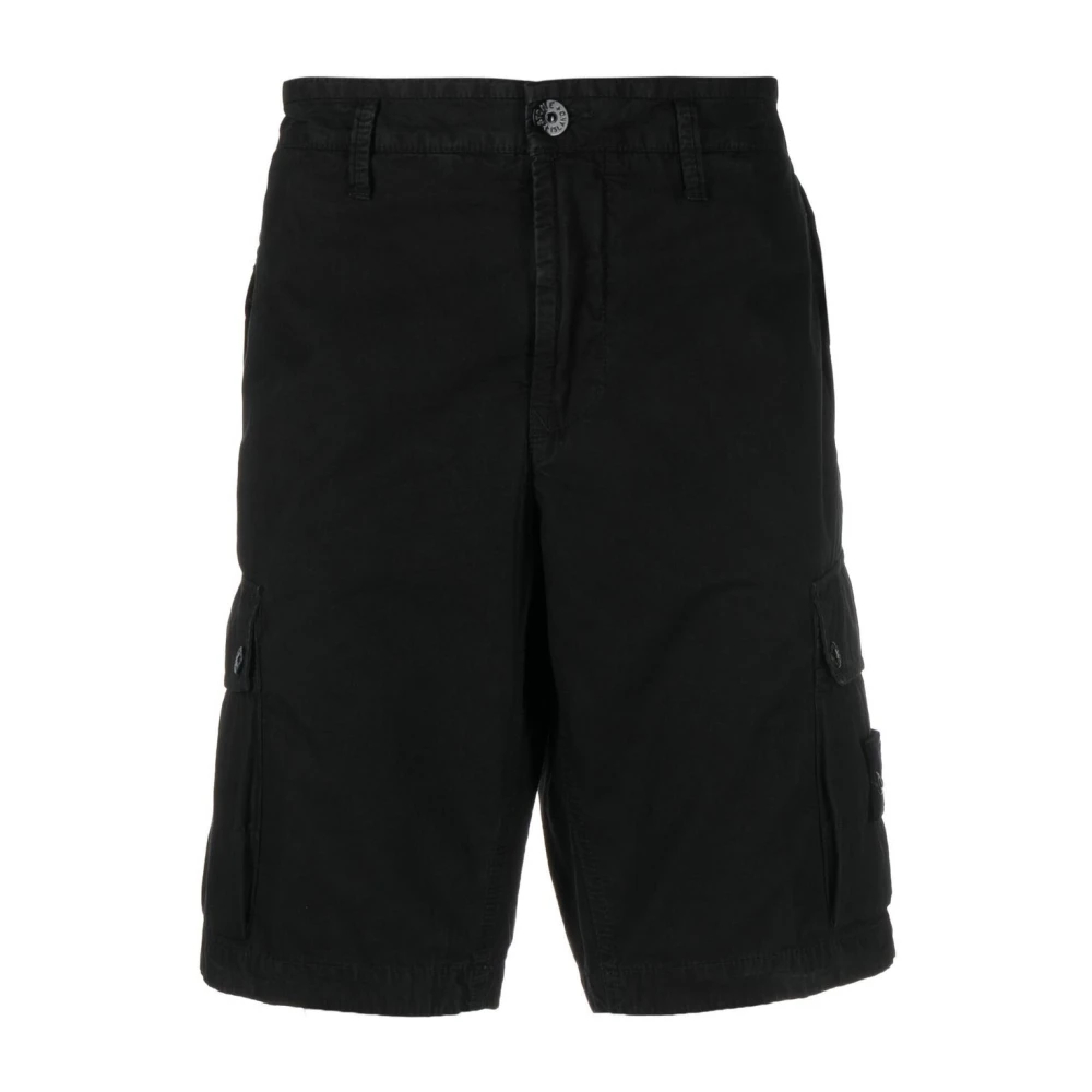 Stone Island Men's Black Casual Shorts W31