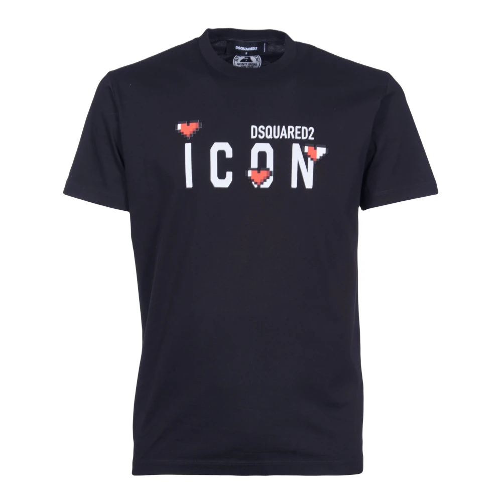 Dsquared2 Men's Black T-Shirts Small