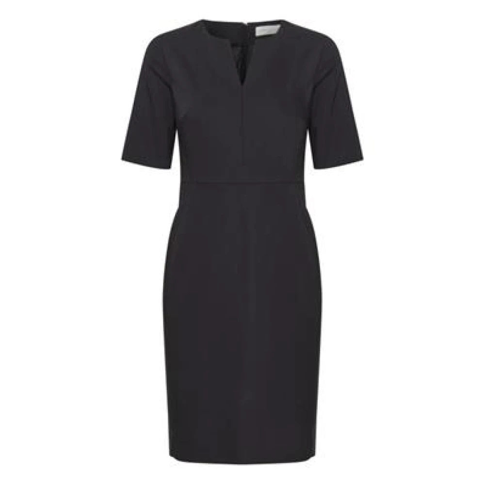 Inwear Women's Black Midi Dresses 2XL