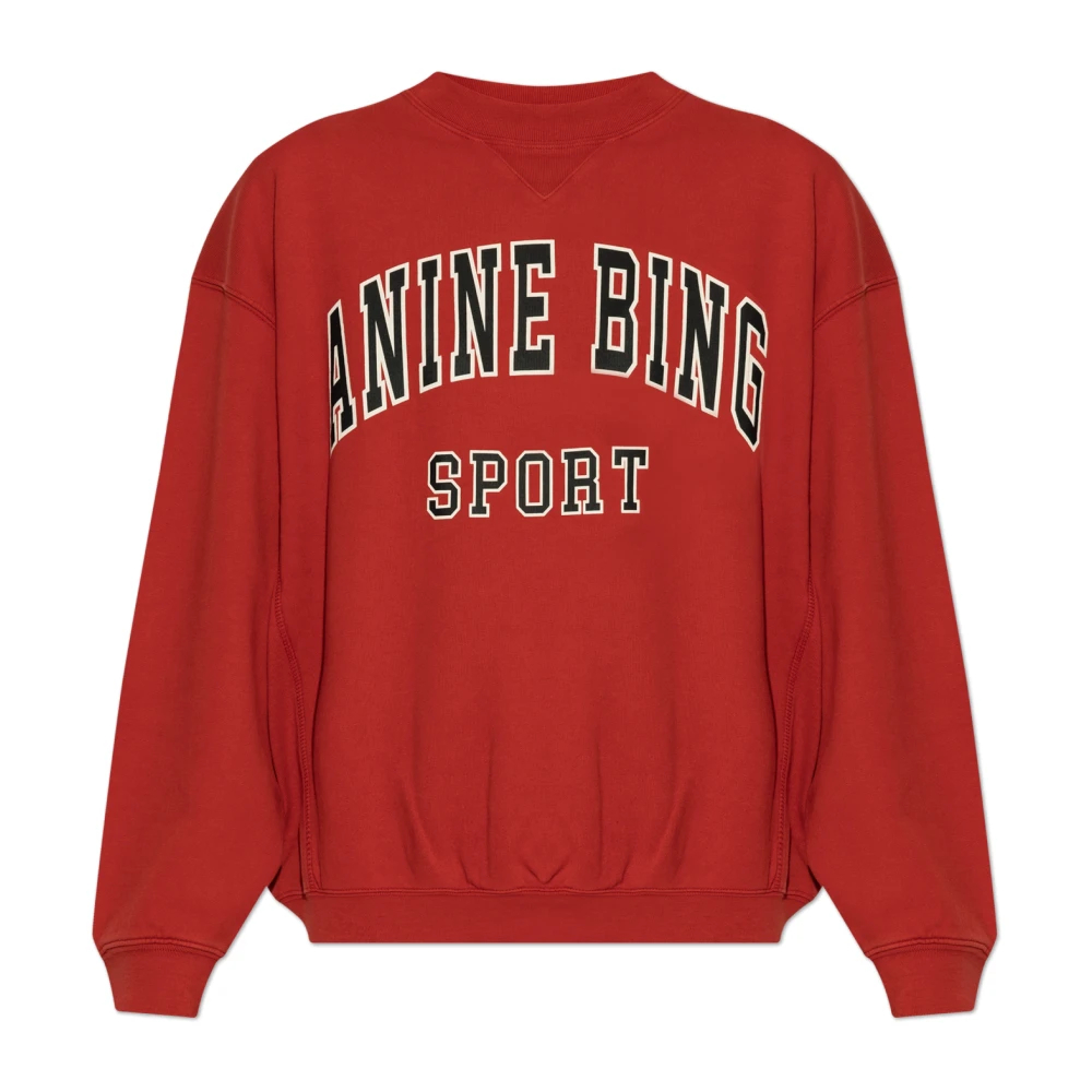 Anine Bing Women's Red Sweatshirts Medium