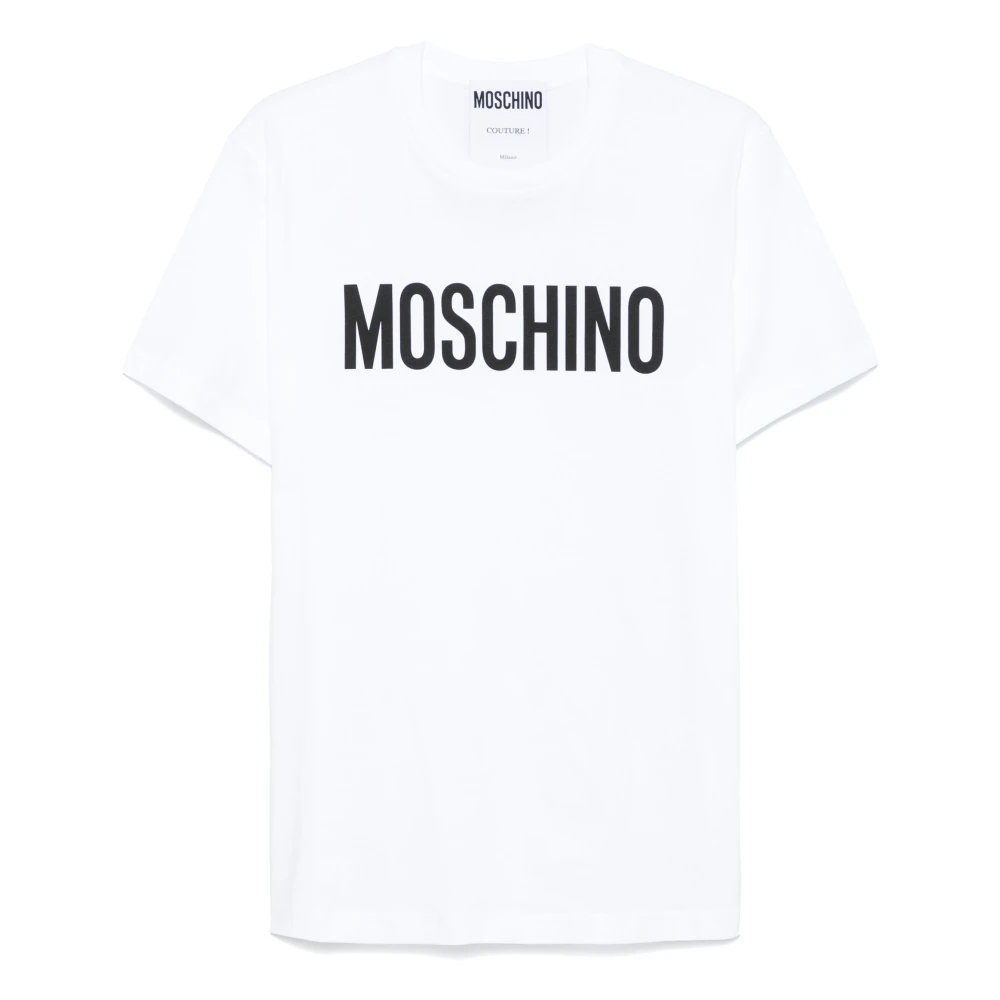 Moschino Men's White T-Shirts Large