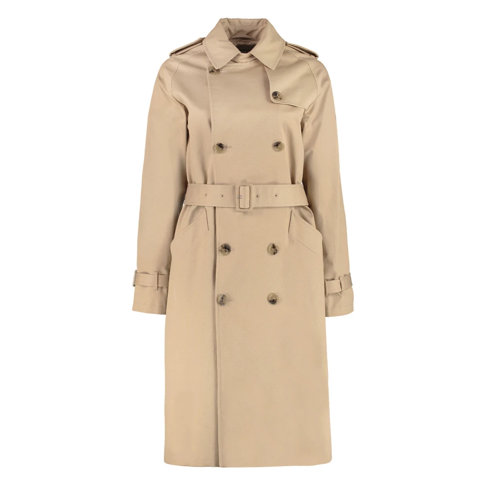A.p.c. Women's Beige Trench Coats Medium