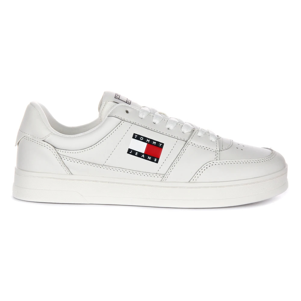 Tommy Jeans Men's White Sneakers Size 8 Uk