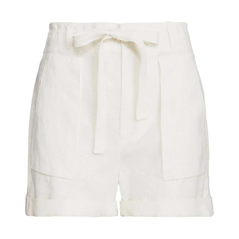 Polo Ralph Lauren Women's White Short Shorts Medium