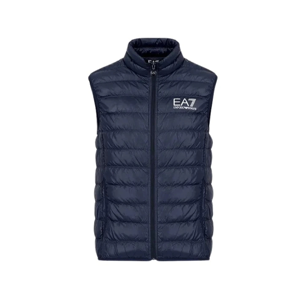 Emporio Armani Ea7 Men's Blue Vests 2XL