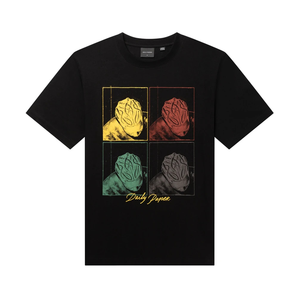 Daily Paper Men's Black T-Shirts Small