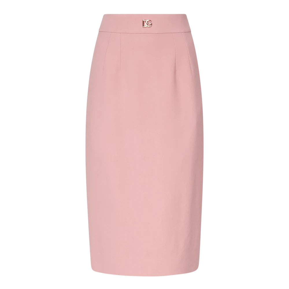 Dolce & Gabbana Women's Pink Midi Skirts 2XS