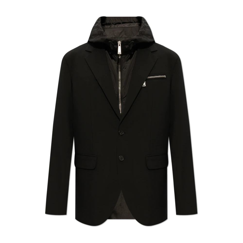 Dsquared2 Men's Black Light Jackets Medium