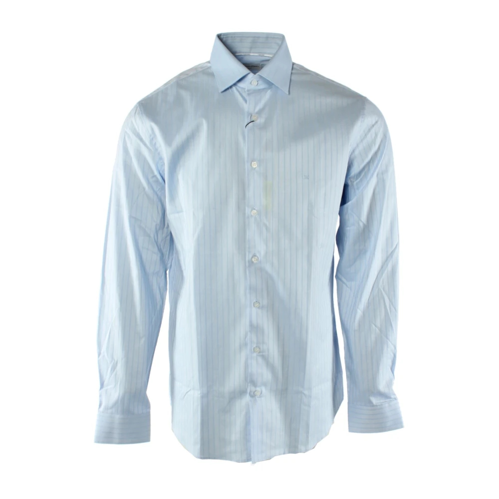 Calvin Klein Men's Blue Formal Shirts 3XL