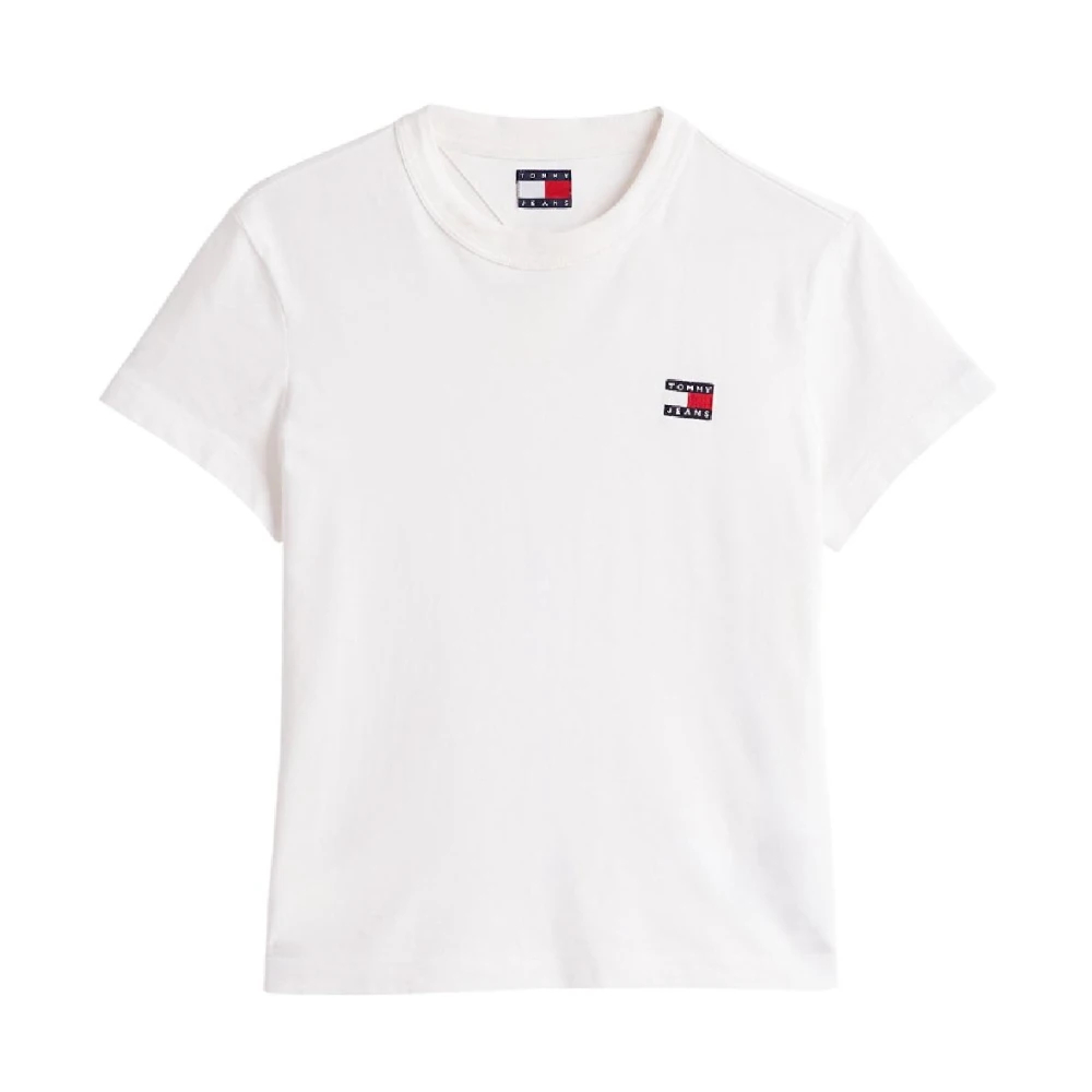 Tommy Hilfiger Women's White T-Shirts Large