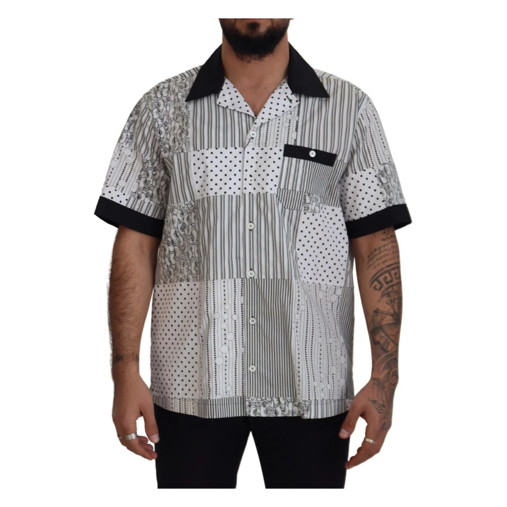 Dolce & Gabbana Men's Multicolor Short Sleeve Shirts Medium