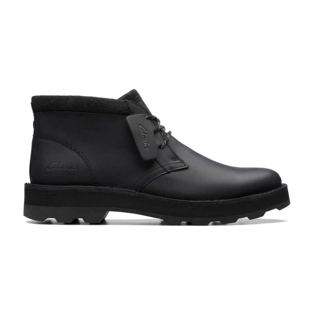 Clarks Men's Black Ankle Boots Size 7