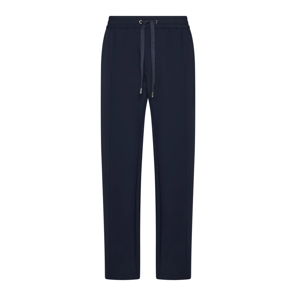 Dolce & Gabbana Men's Blue Straight Trousers 3XL