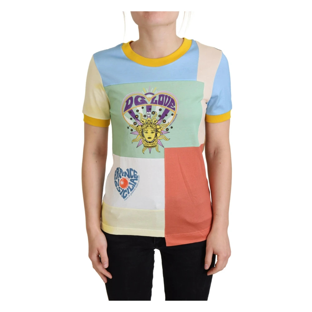 Dolce & Gabbana Women's Multicolor T-Shirts 3XS