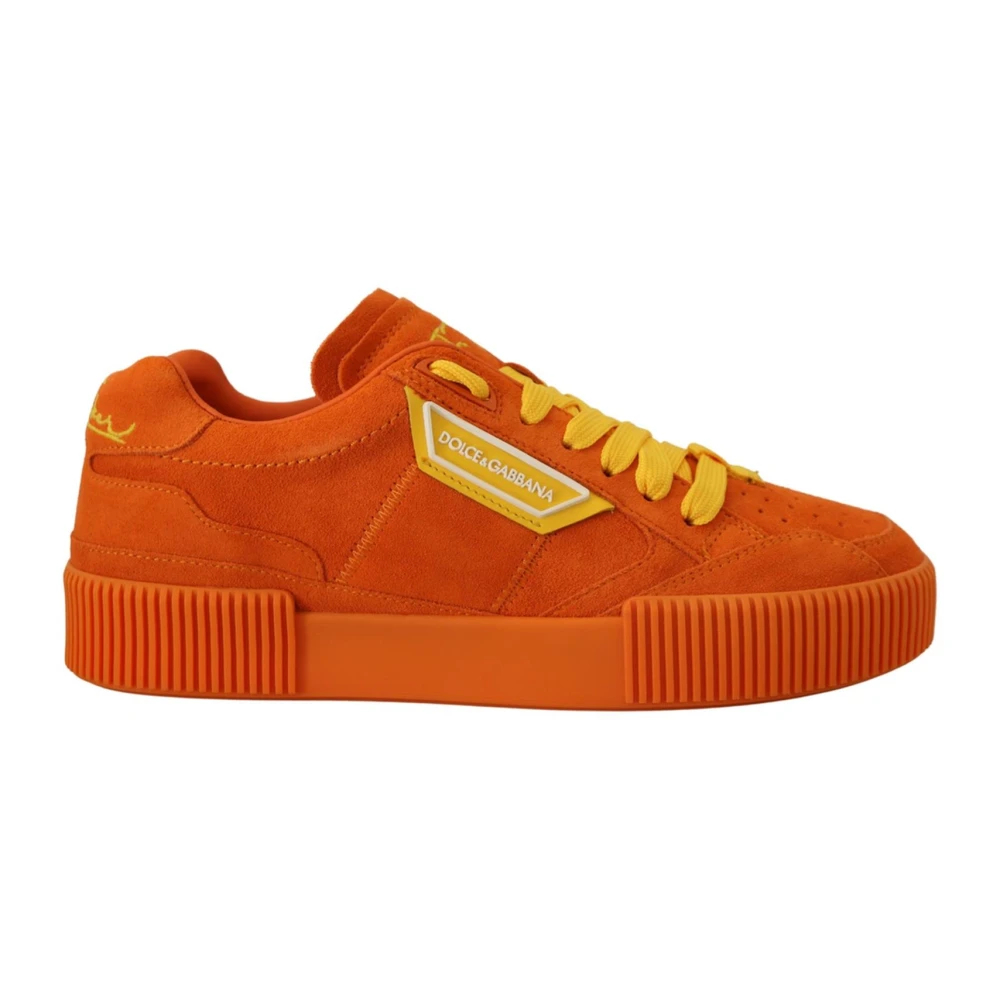 Dolce & Gabbana Women's Orange Sneakers Size 3 Uk