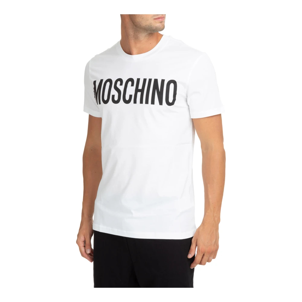 Moschino Men's White T-Shirts Small