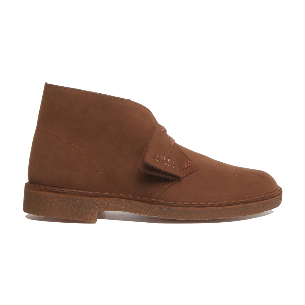 Clarks Men's Brown Lace-Up Boots Size 10 Uk