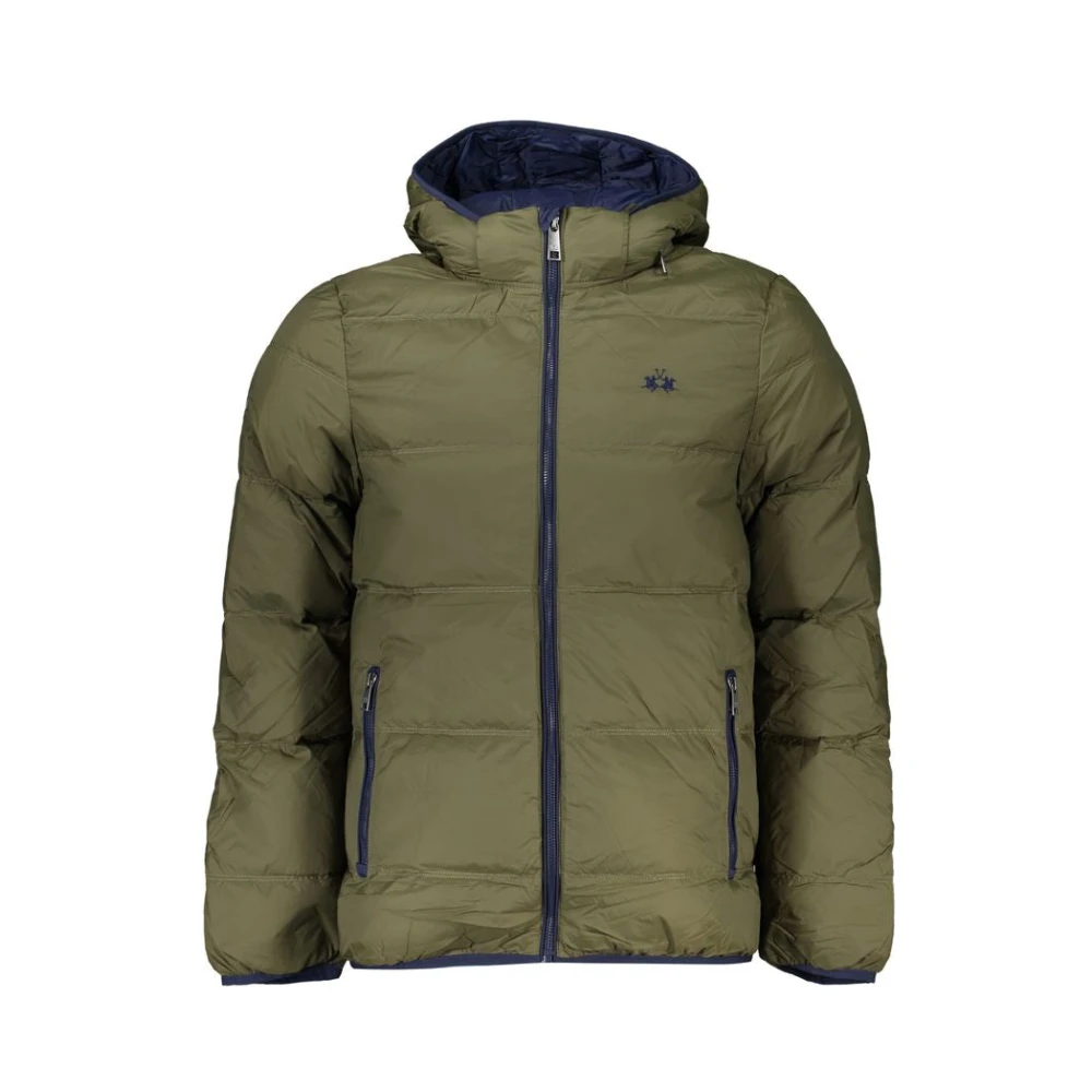 La Martina Men's Green Winter Jackets 2XL