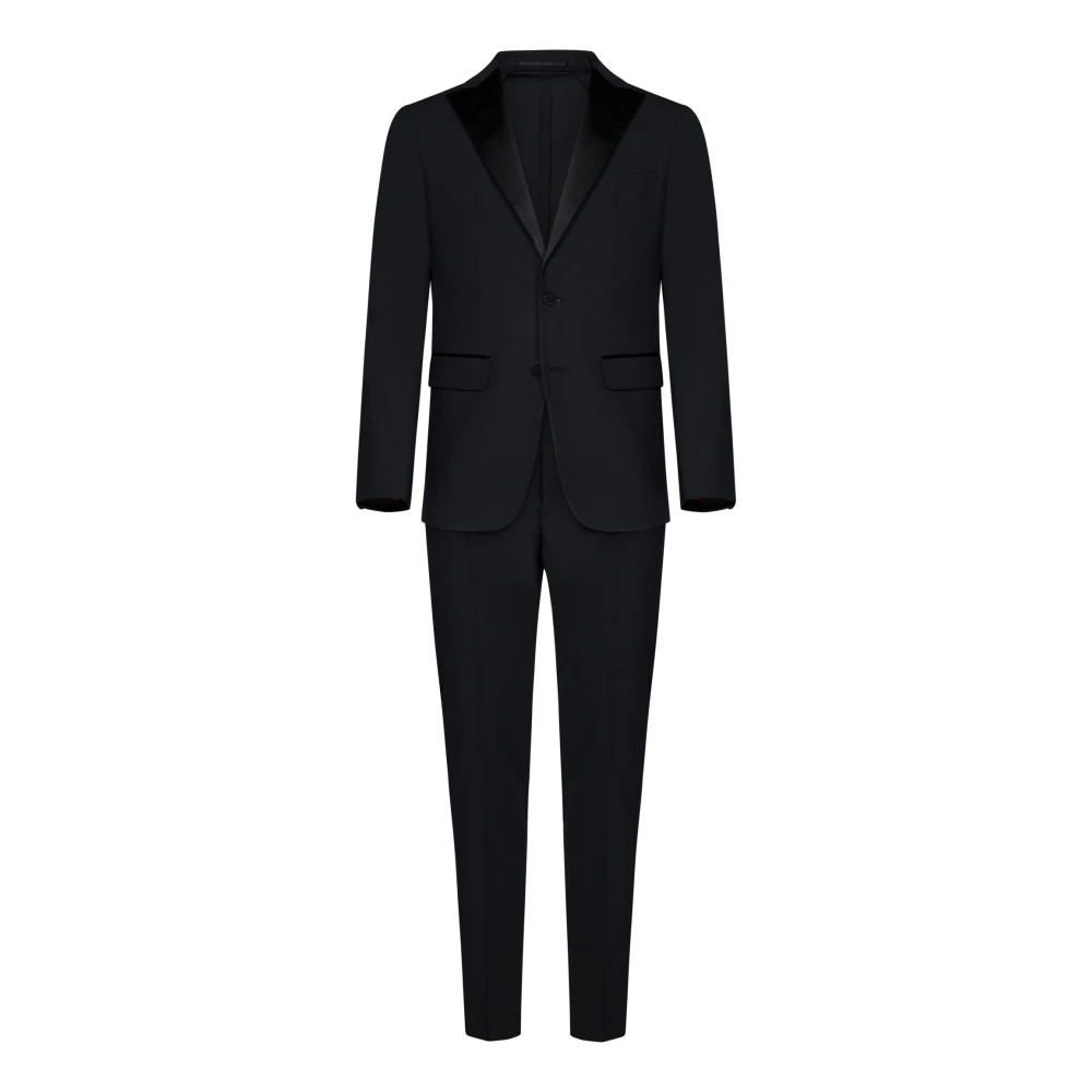 Dsquared2 Men's Suits, Male,, Dresses Black Extra Large