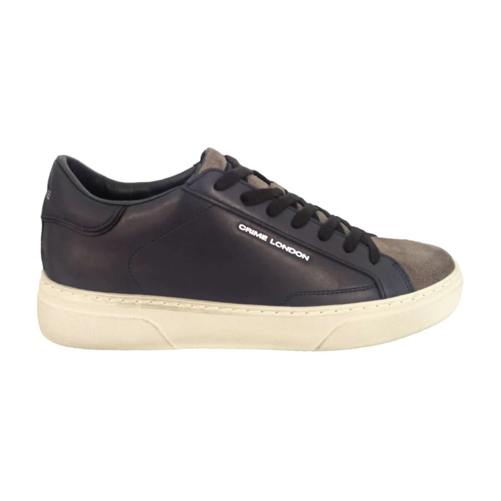 Crime London Men's Blue Sneakers Size 11 Uk