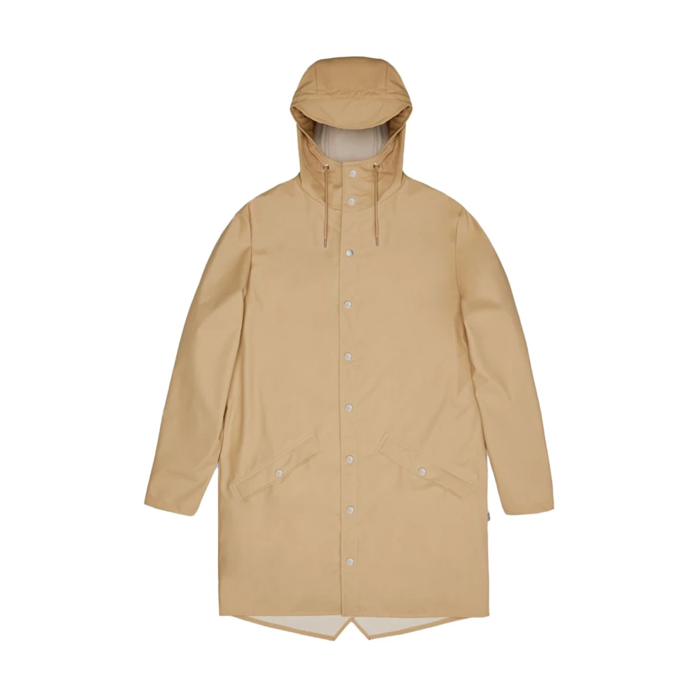 Rains Men's Beige Rain Jackets Small