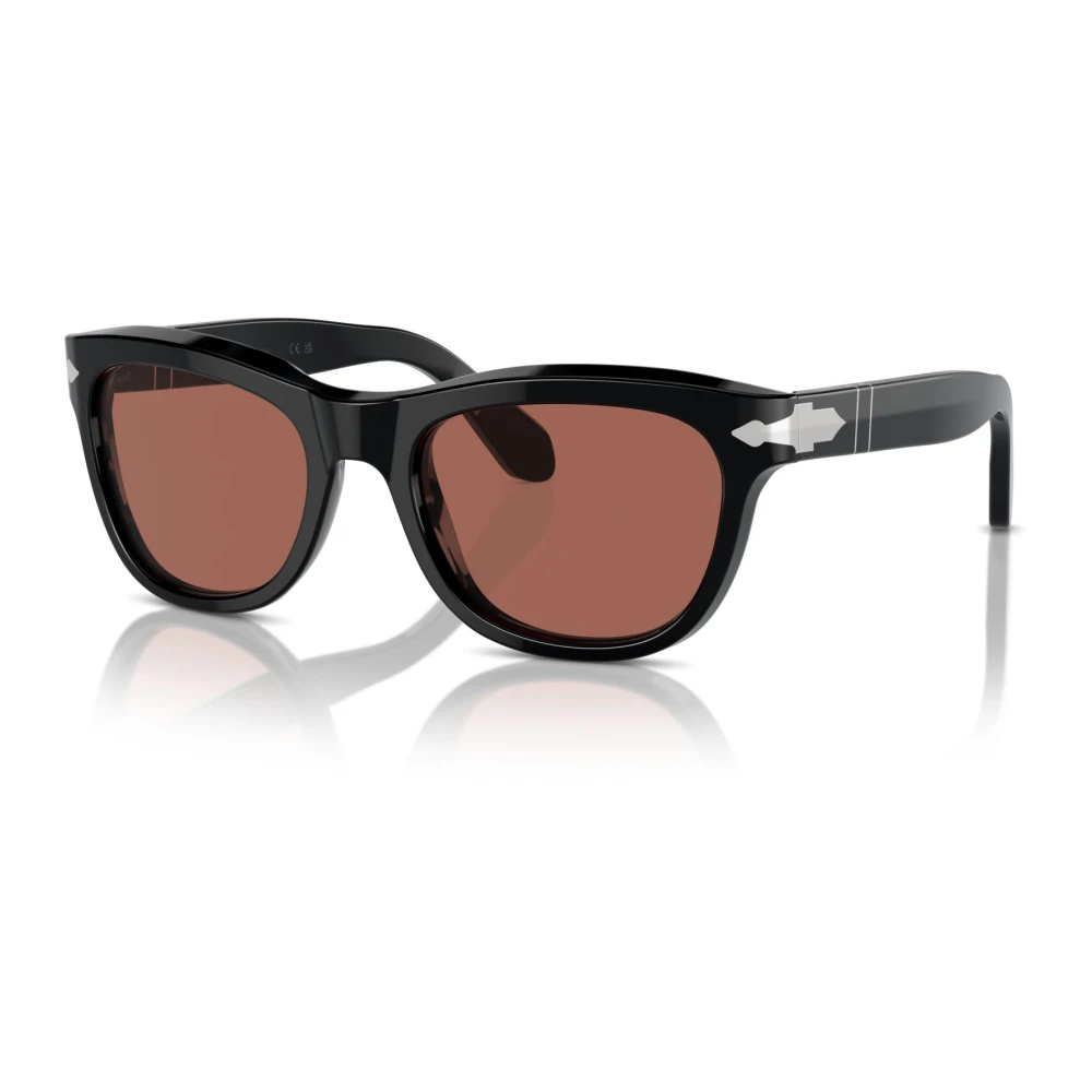 Persol Unisex Black Sunglasses Medium