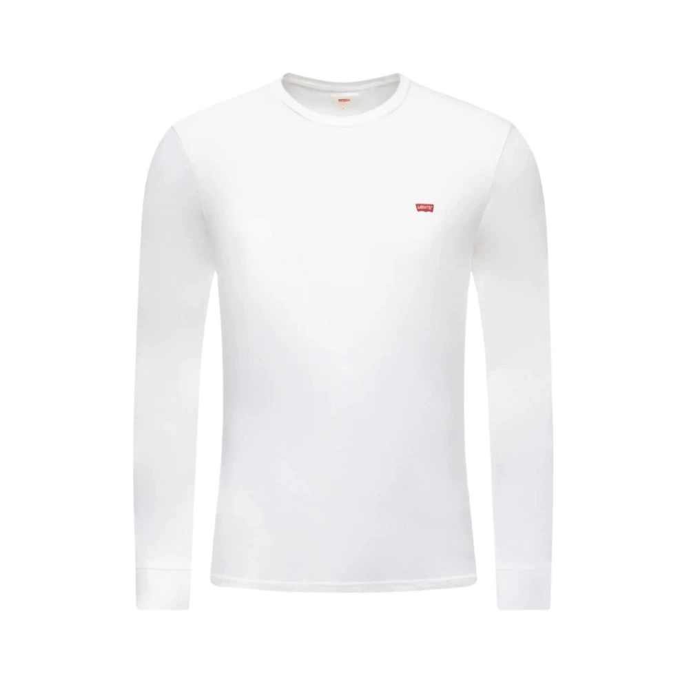 Levi's Men's Beige Long Sleeve Tops Extra Small