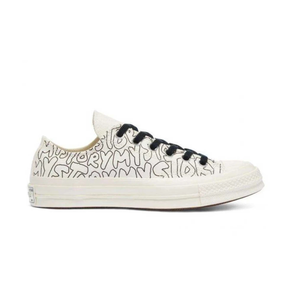 Converse Men's White Sneakers Size 2 Uk
