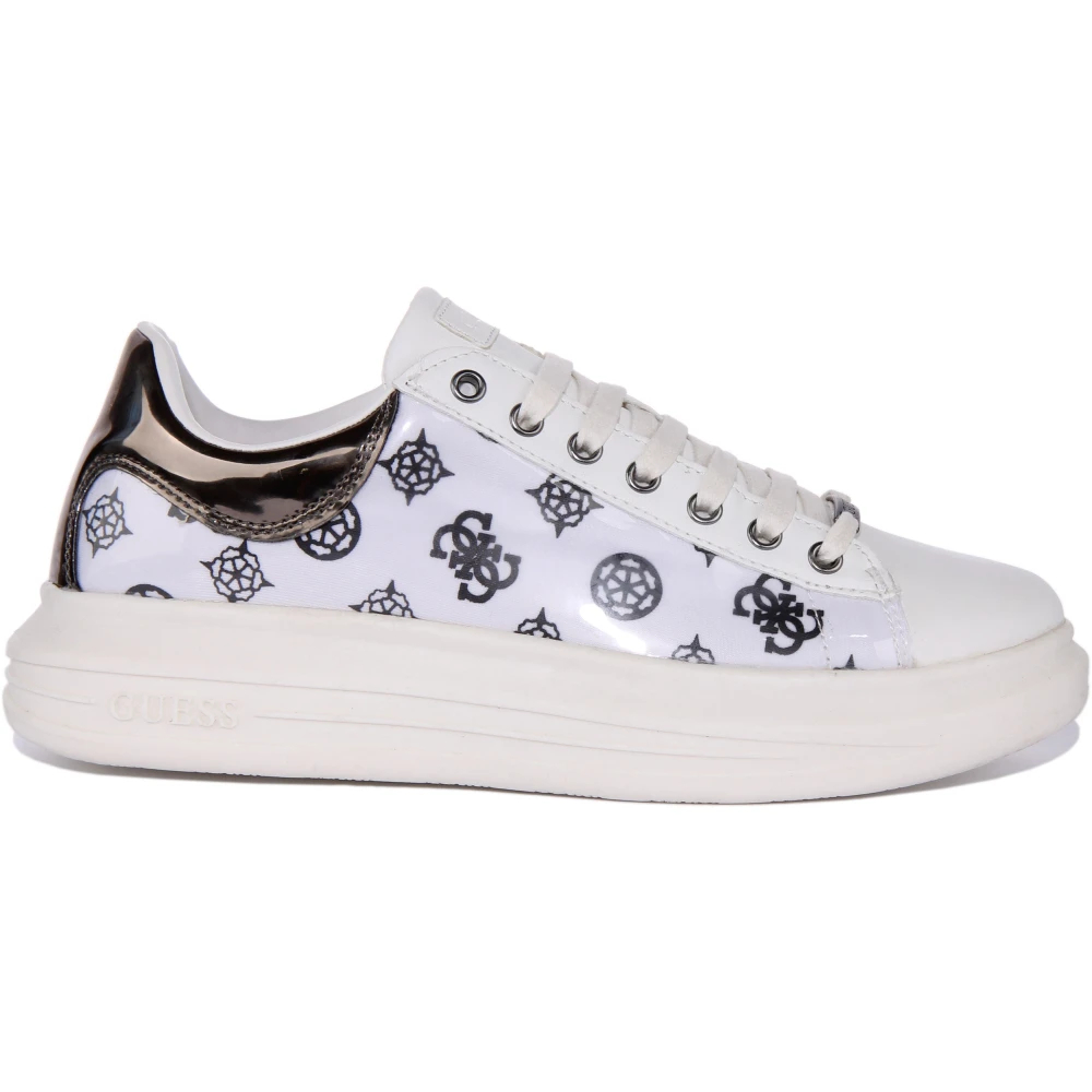 Guess Women's White Sneakers Size 7 Uk