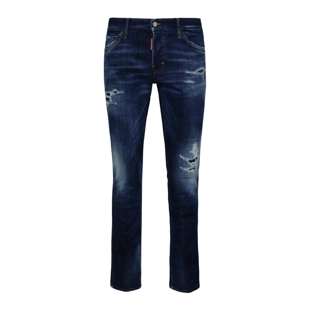 Dsquared2 Men's Blue Slim-Fit Jeans Extra Small